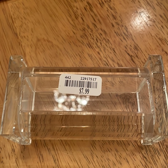 Crystal business card holder - Picture 2 of 5